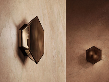 MASSIRA - Brass wall lamp by Il Fanale - view 3